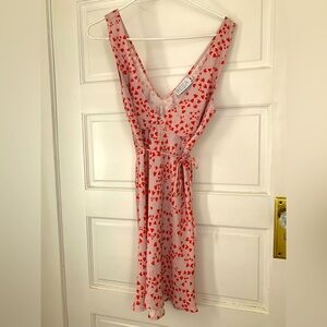 RESA short Red & Pink heart dress